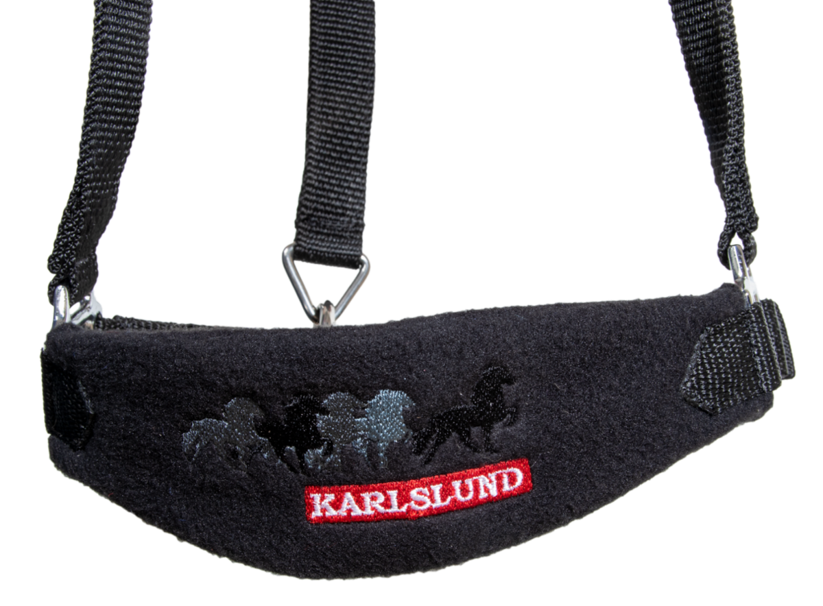 Nylonhalfter mit Fleecepolsterung von Karlslund