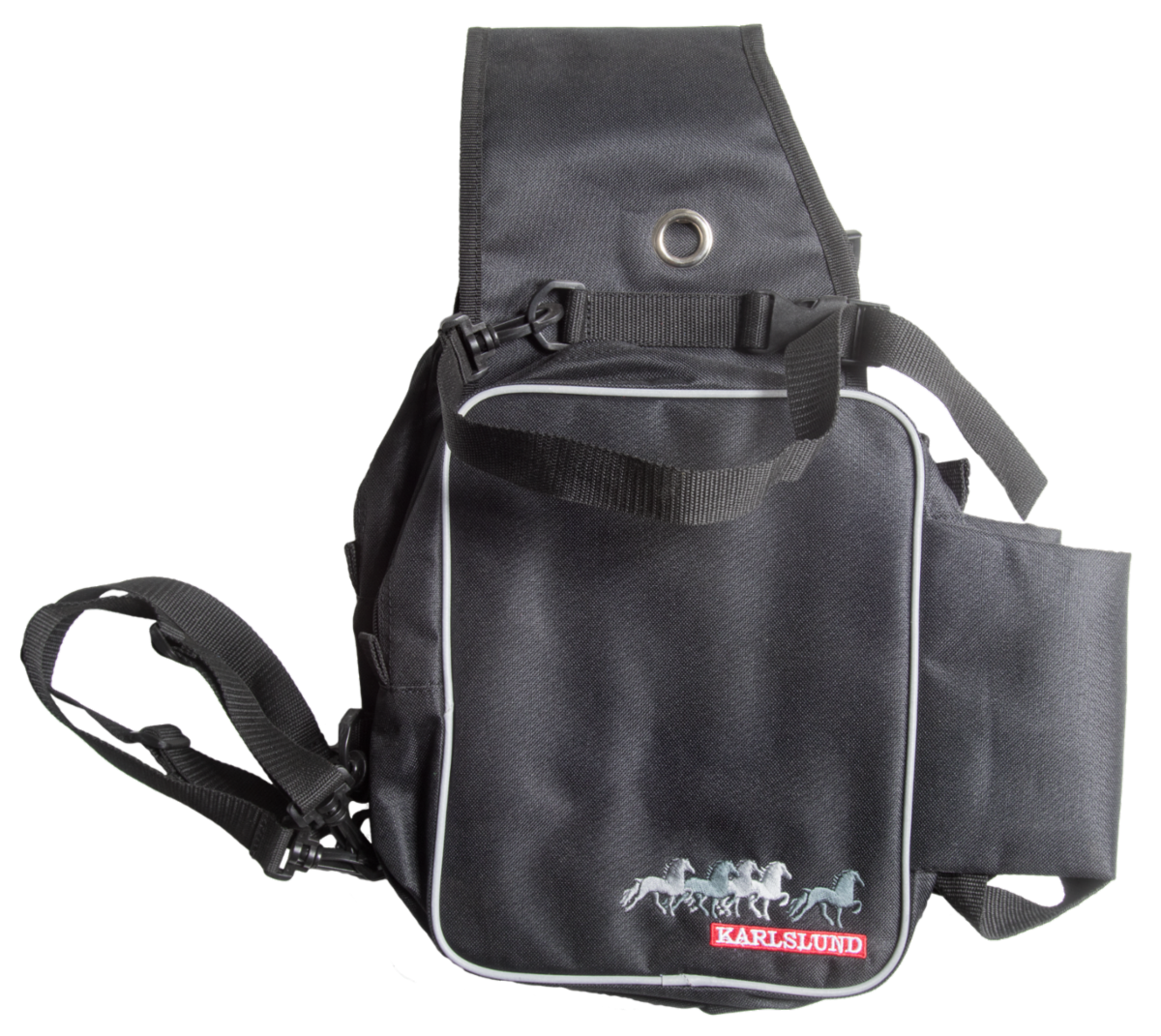 Saddlebags made of nylon material from Karlslund
