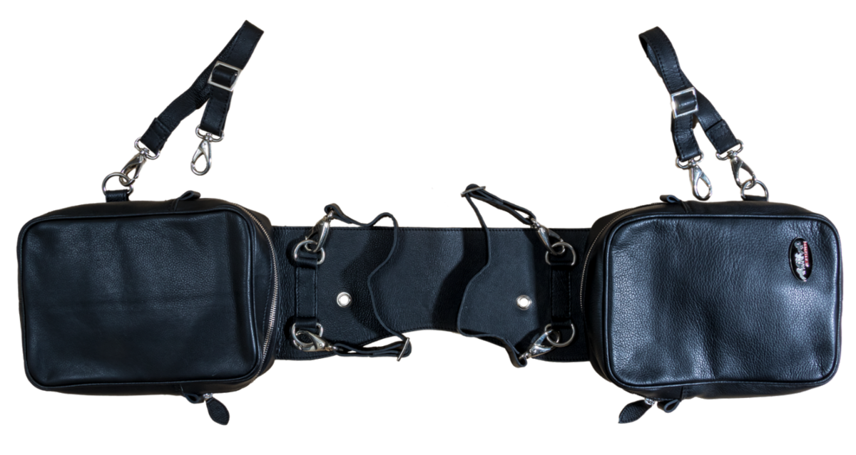 Ledersatteltaschen von Karlslund