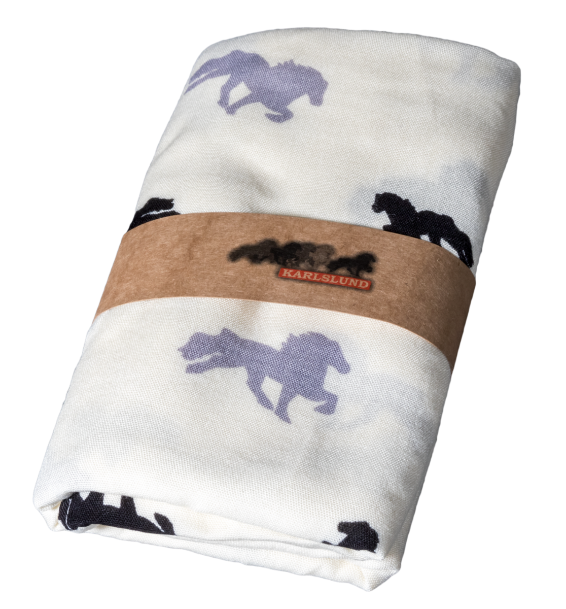 Scarf with Icelandic horses by Karlslund