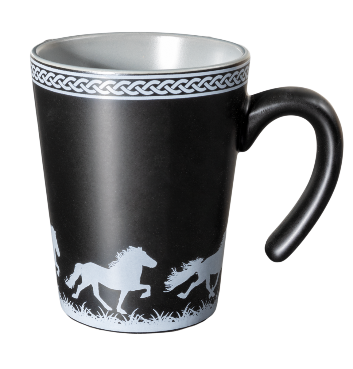 Tasse mit den 5 Gangarten des Islandpferdes