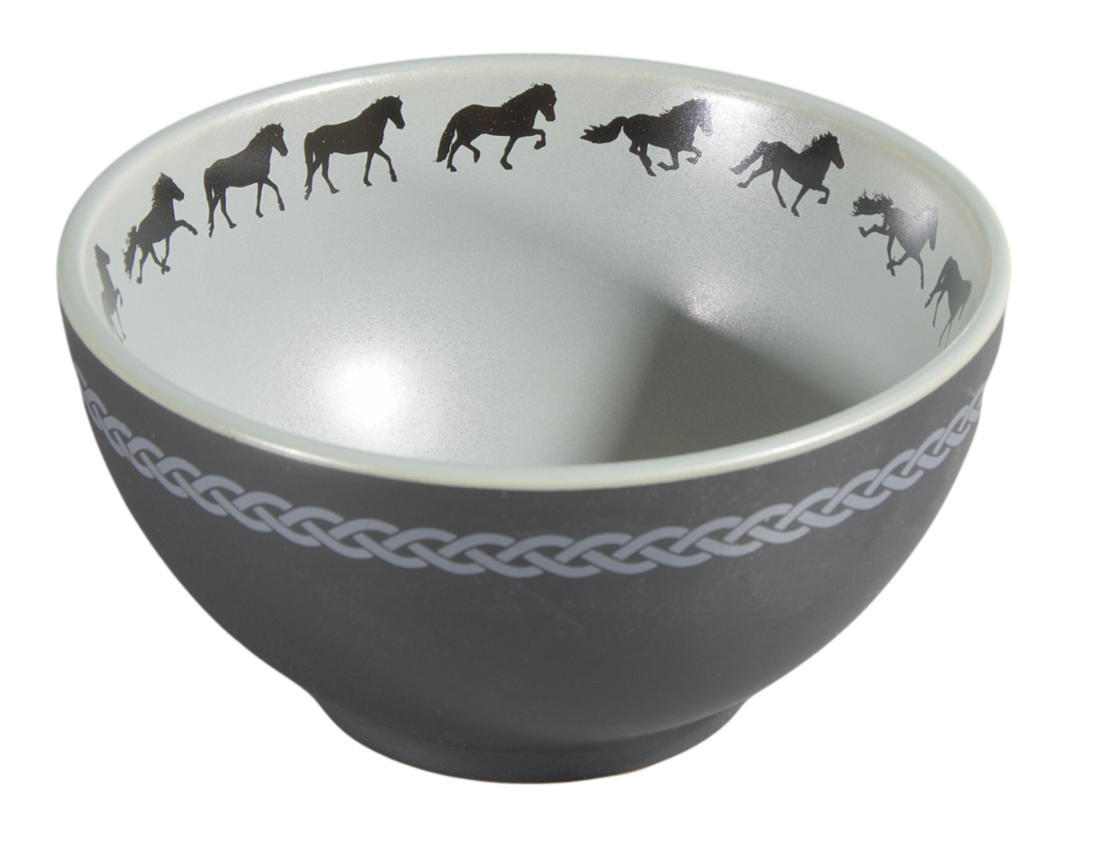 Cereal bowl with the 5 gaits of Karlslund