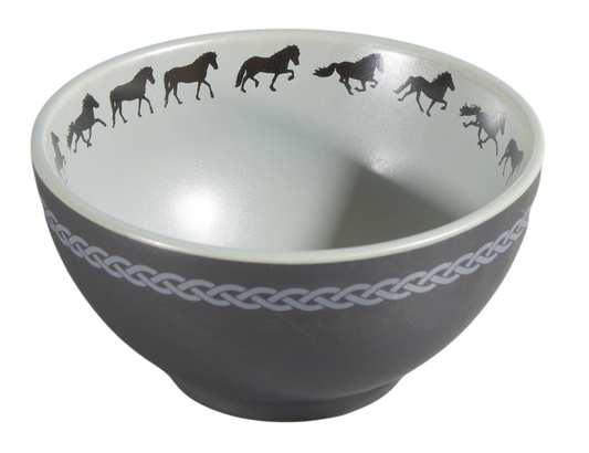 Cereal bowl with the 5 gaits of Karlslund