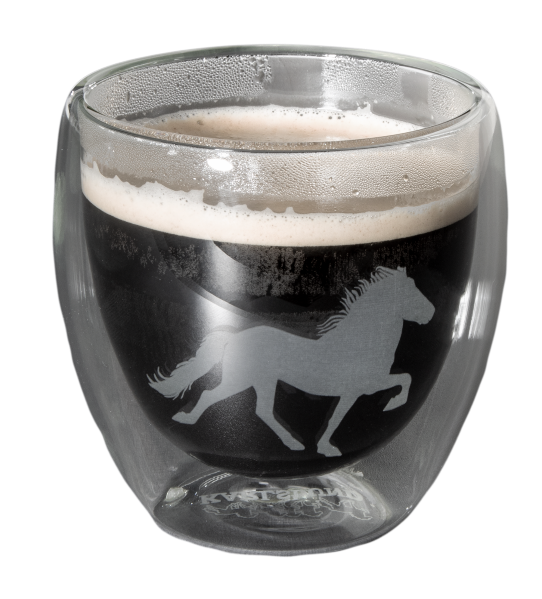 Thermo glass with Icelandic horse from Karlslund