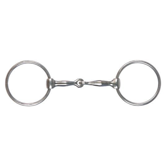Single jointed snaffle bit – made of stainless steel 