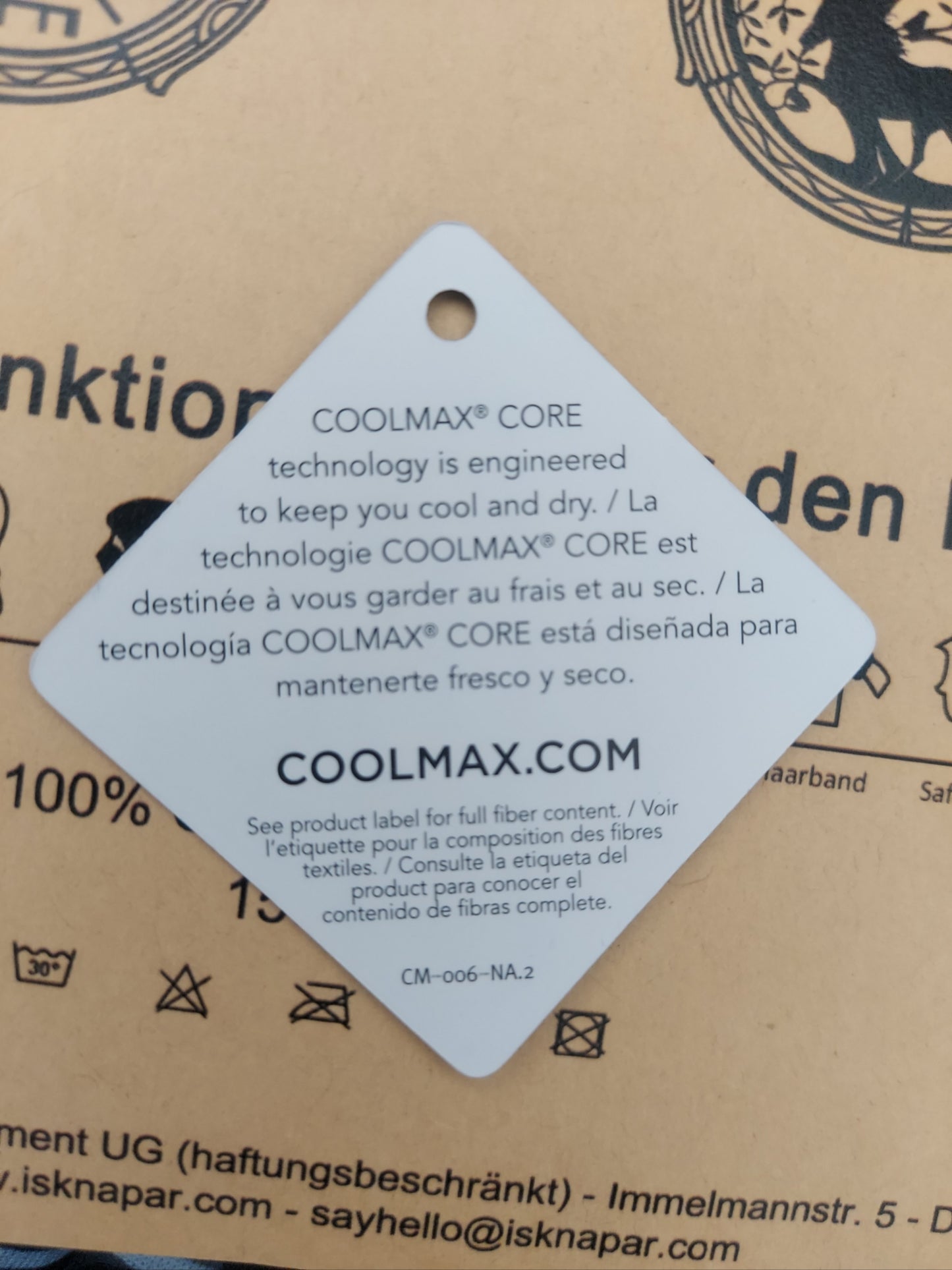 VERND Bandana Windschutz Multifunktionstuch CoolMax