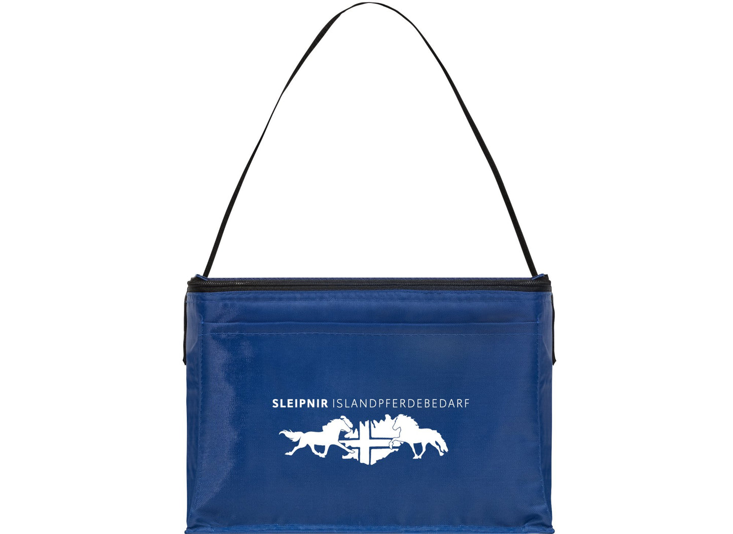 Wasserfeste kleine Kühltasche mit Sleipnir Islandpferdebedarflogo