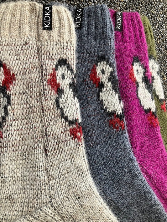 Puffin (Papageitauchersocken) von KIDKA