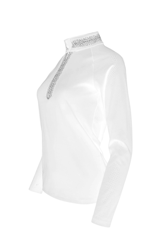 Langarm Turniershirt JÓDÍS mit Kristallen von TOP REITER