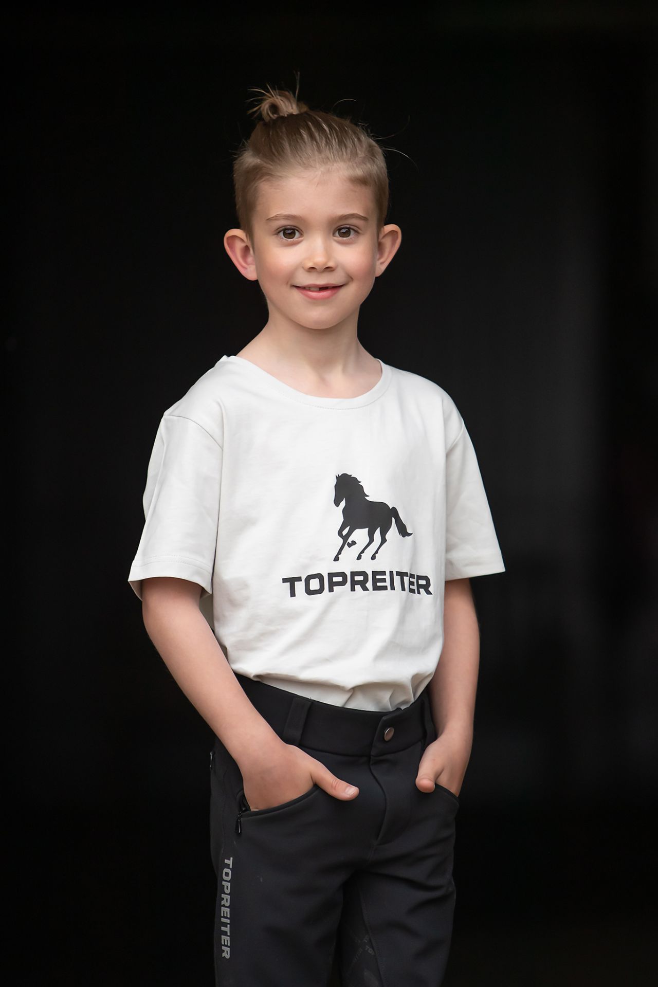 T-Shirt Hestur Kinder von TOPREITER