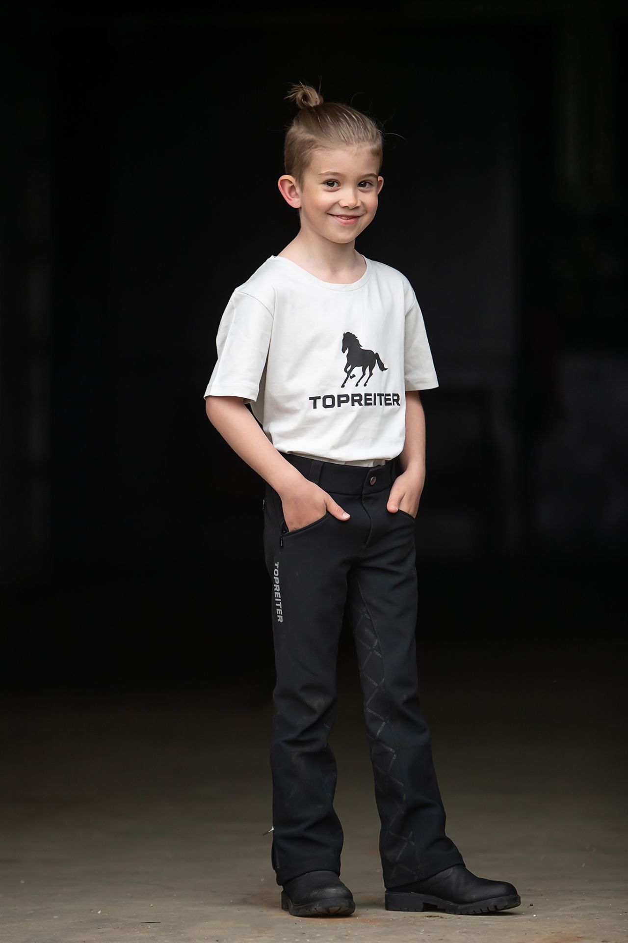 T-Shirt Hestur Kinder von TOPREITER