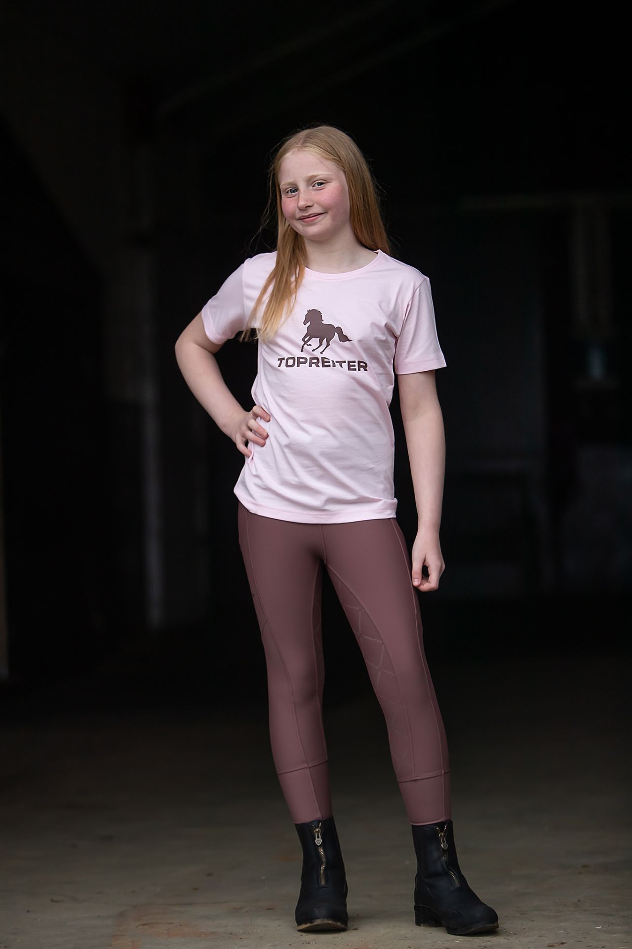 T-Shirt Hestur Kinder von TOPREITER